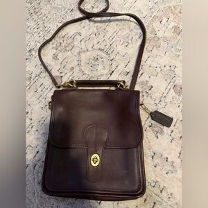 VINTAGE Coach Leather Crossbody Purse